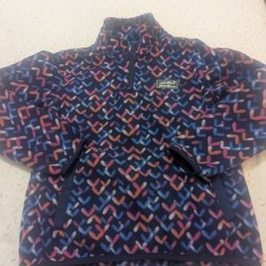 Eddie Bauer Kids Colorful Pattern Fleece Hoodie